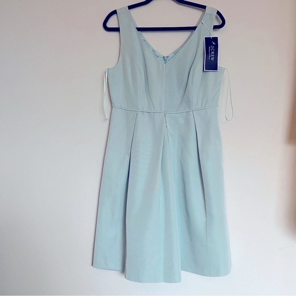 J.Crew mint green cocktail wedding and party dress